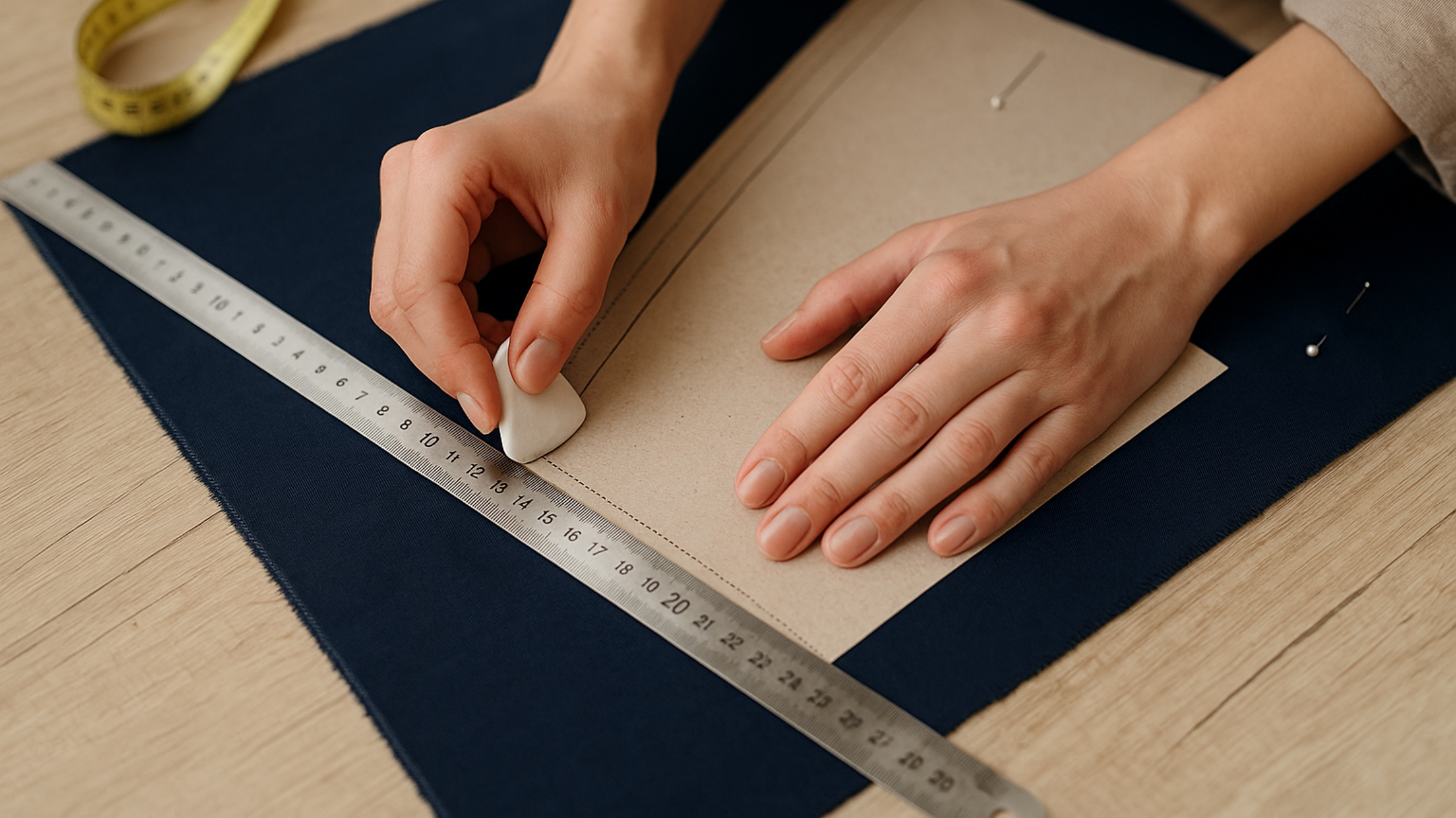 Não Conferir as Margens de Costura