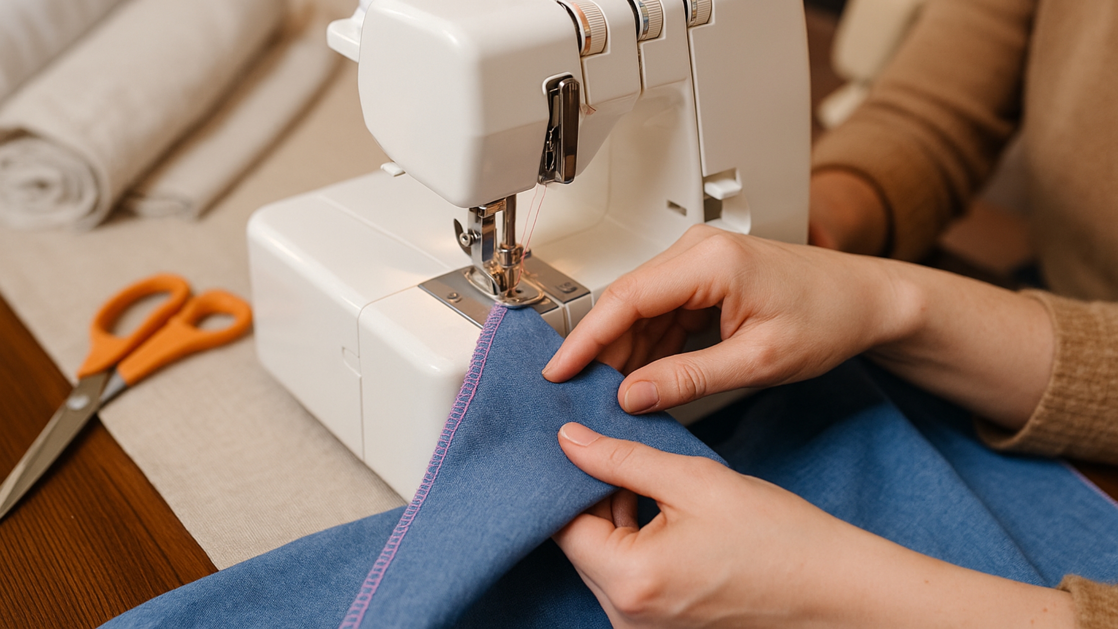 Não Fazer o Acabamento das Costuras