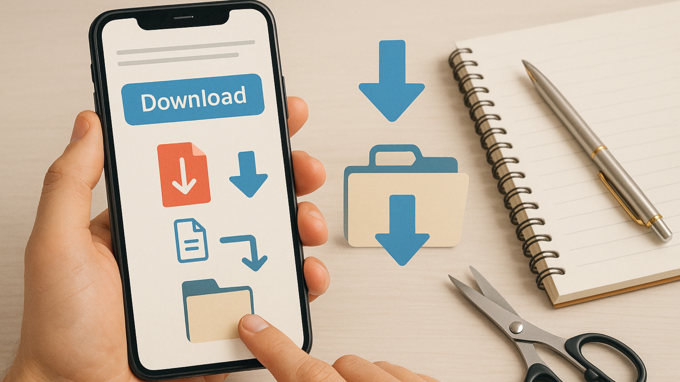 Passo a passo_ como baixar moldes em PDF no celular
