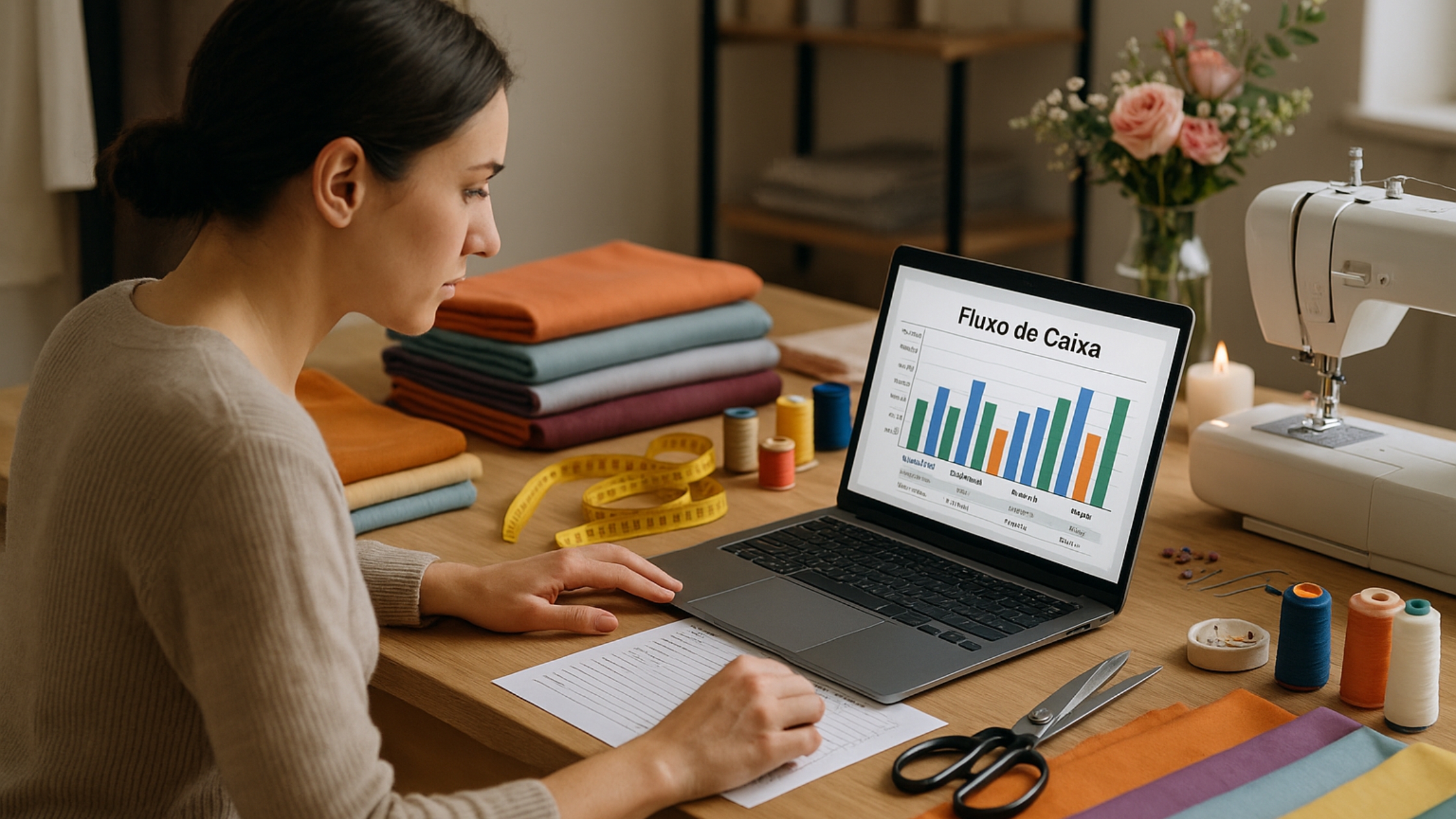 Por que o fluxo de caixa é essencial para o seu ateliê