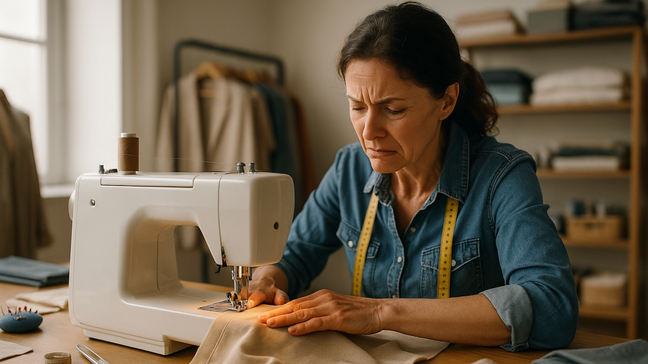 Trabalhar com Pressa na Hora de Costurar