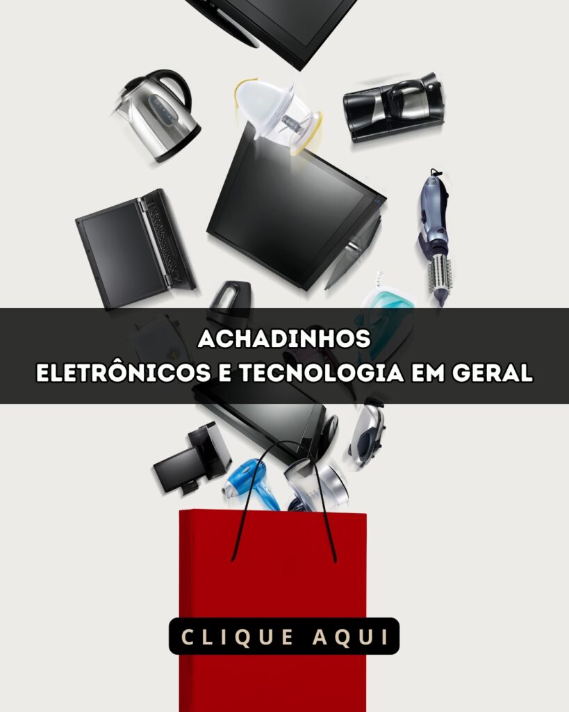 Banner Achadinhos Eletrônicos e Tecnologia em Geral em Geral