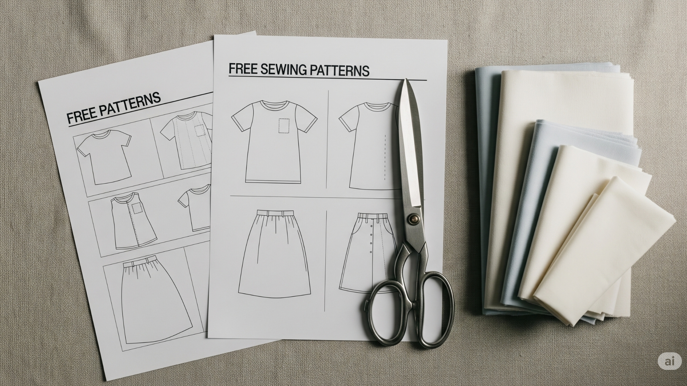 Comece Agora Moldes Gratuitos para Praticar!