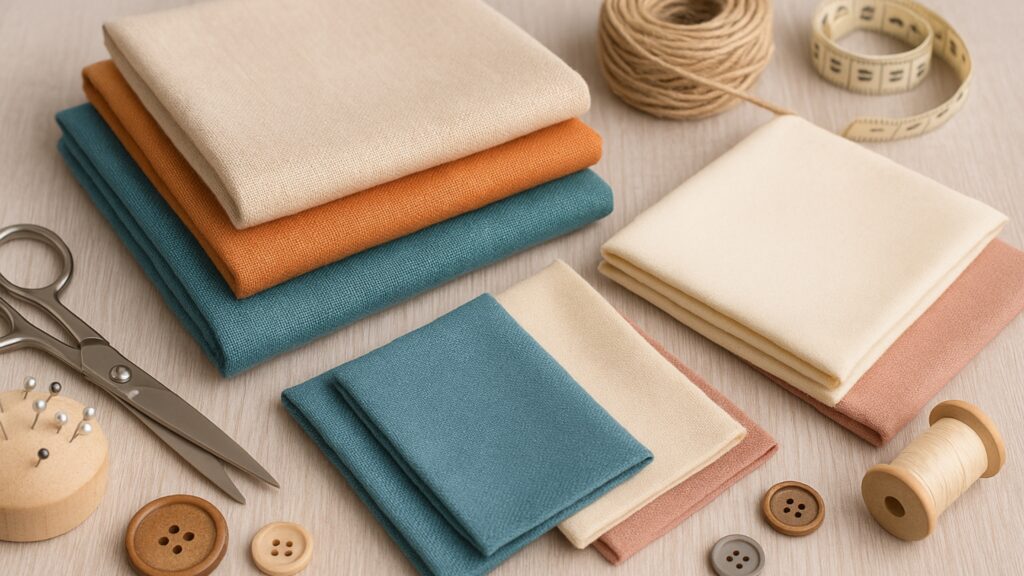Como escolher os melhores tecidos para costura básica