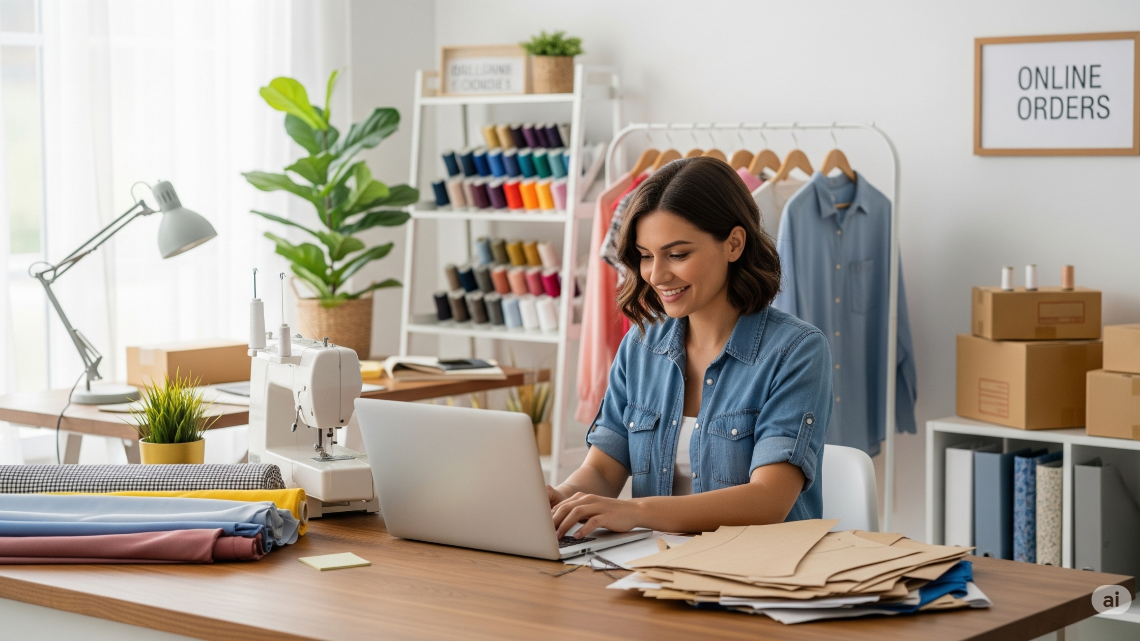 Como vender peças de costura na internet