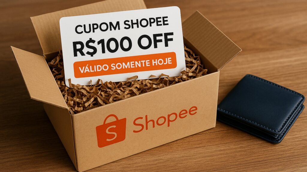 Cupom Shopee R$100 OFF Aproveite Agora Mesmo!