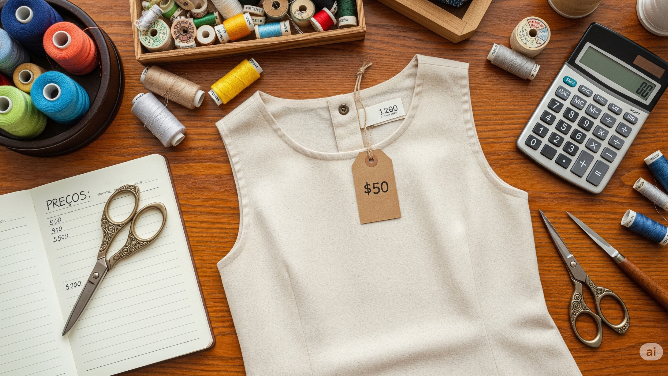Dicas Essenciais para Precificar Suas Peças de Costura e Garantir Lucro