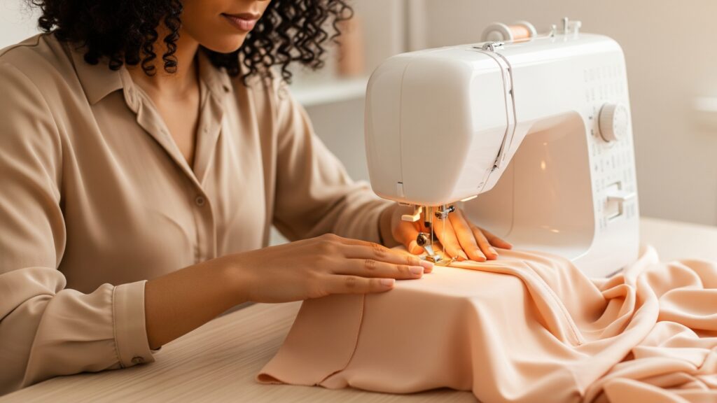 Dicas para costurar tecidos leves