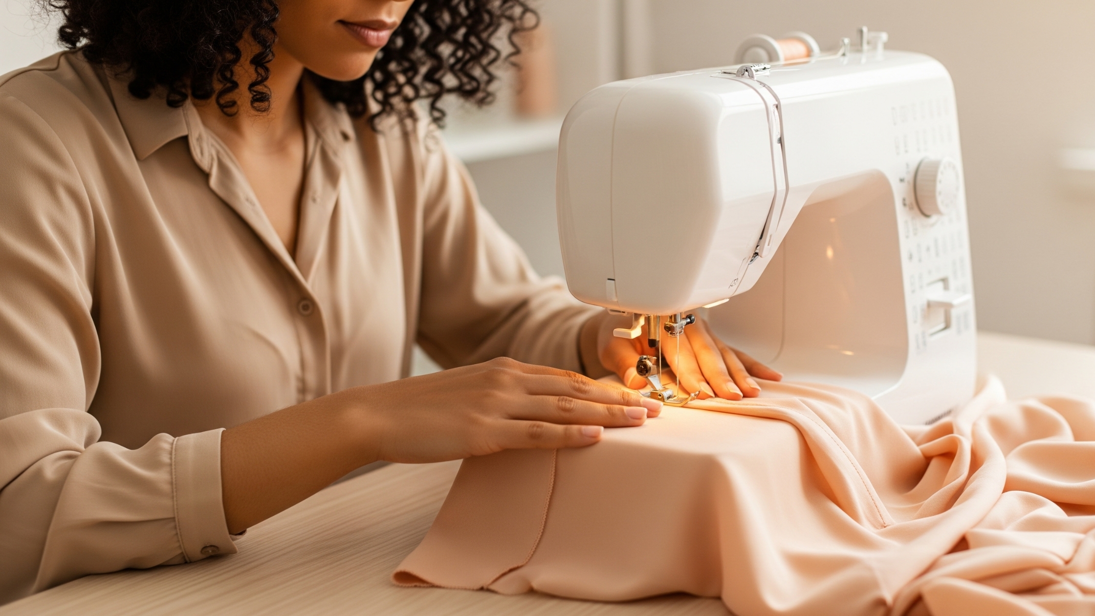 Dicas para costurar tecidos leves