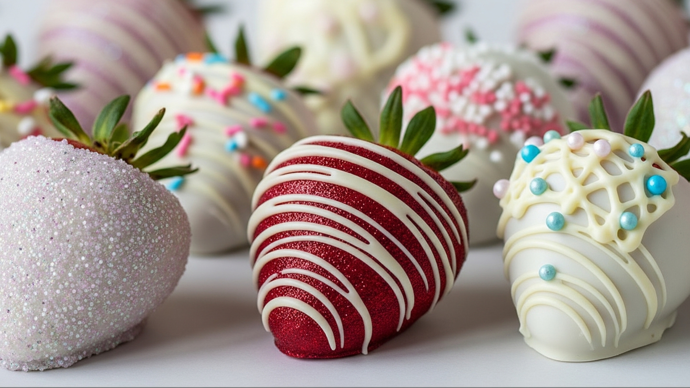 Dicas para deixar seus morangos do amor ainda mais bonitos