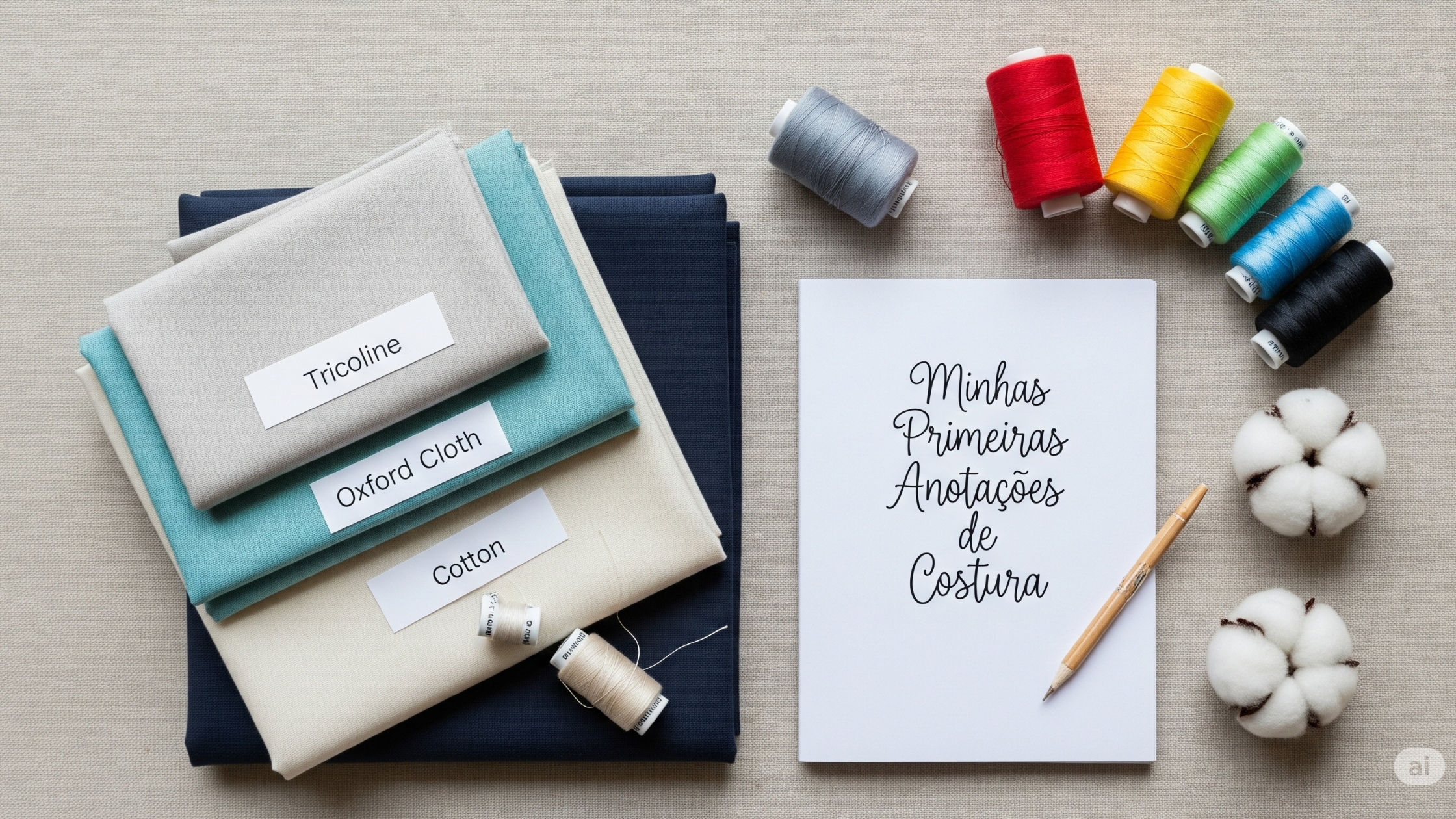 Entendendo os melhores tecidos para costura básica