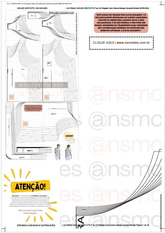 Foto Esquema A4 - Regata Renata