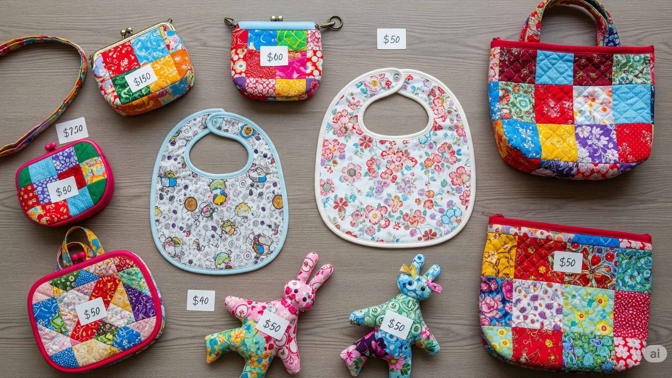 Ideias de produtos lucrativos com retalhos