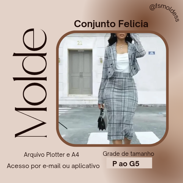 MOLDE CONJUNTO FELICIA