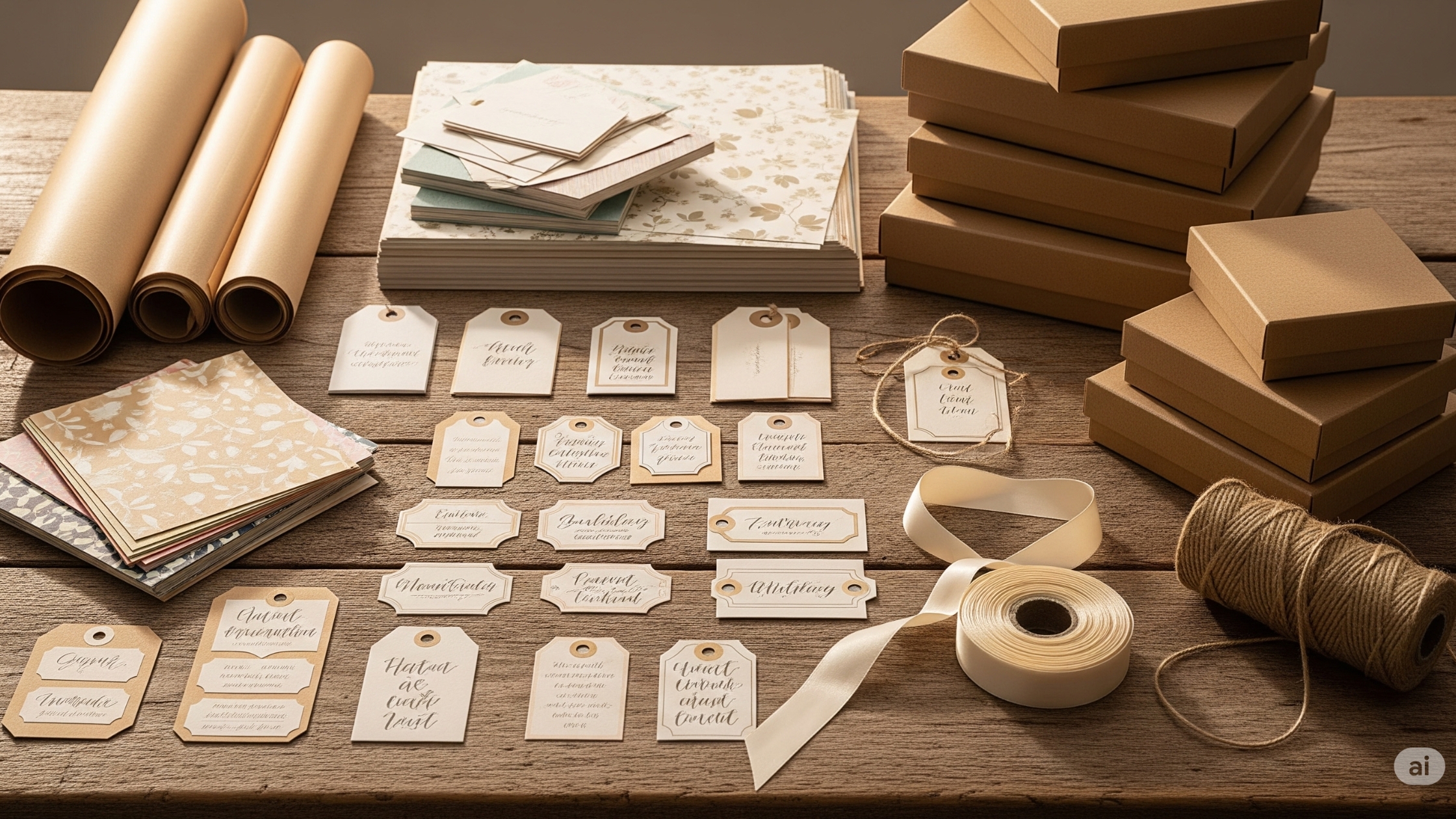 Materiais Necessários para Criar Embalagens Profissionais