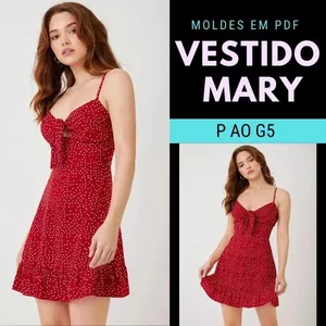 Molde Vestido Mary