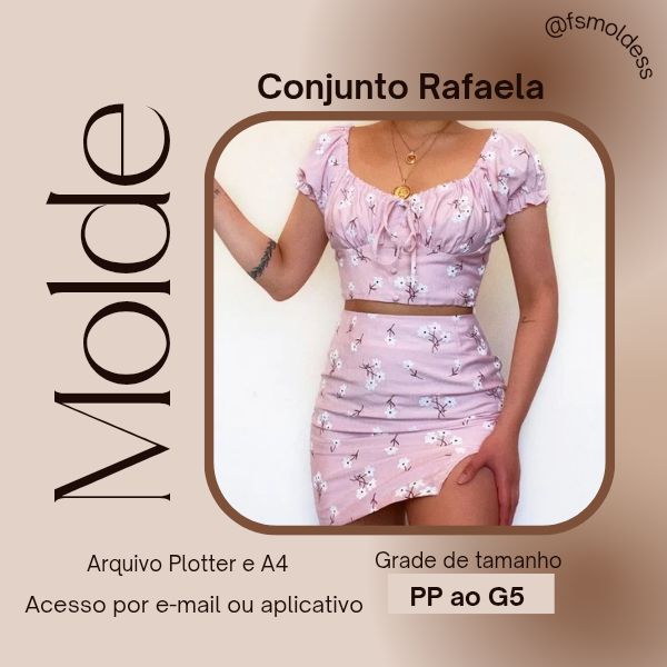 Molde conjunto Rafaela