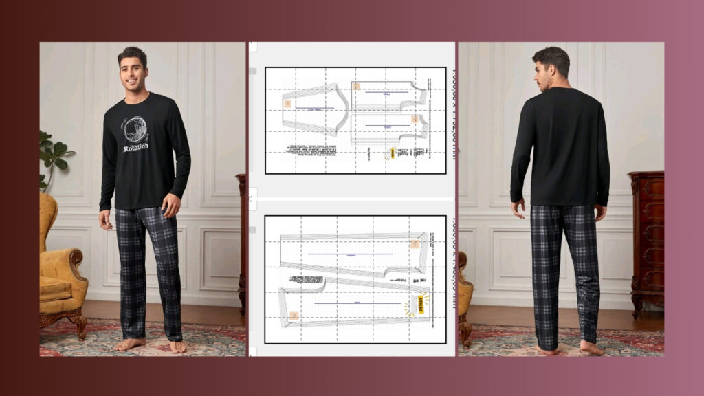 Molde em PDF - Pijama Ruan