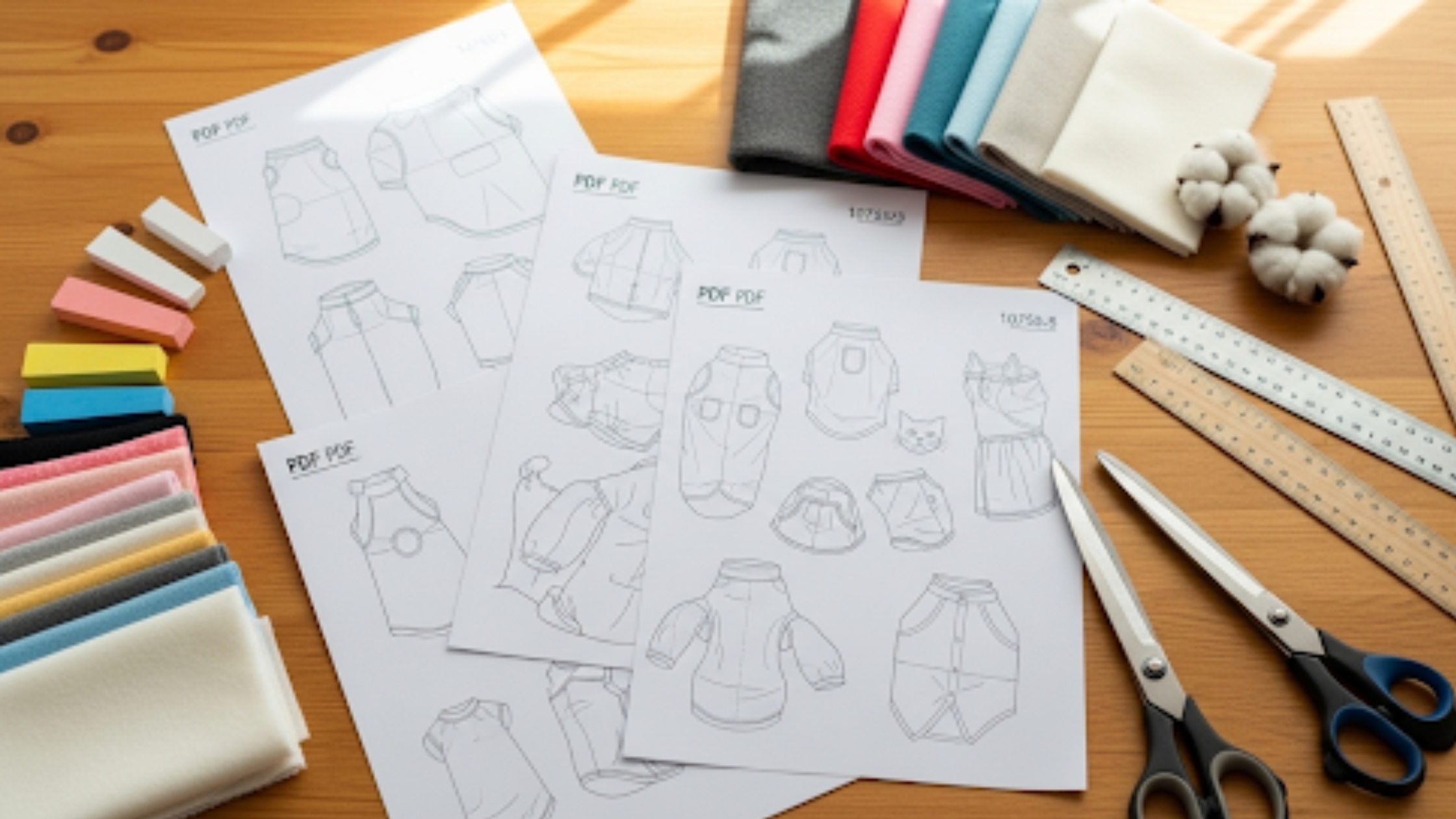 Vantagens do Molde em PDF para Roupa Pet