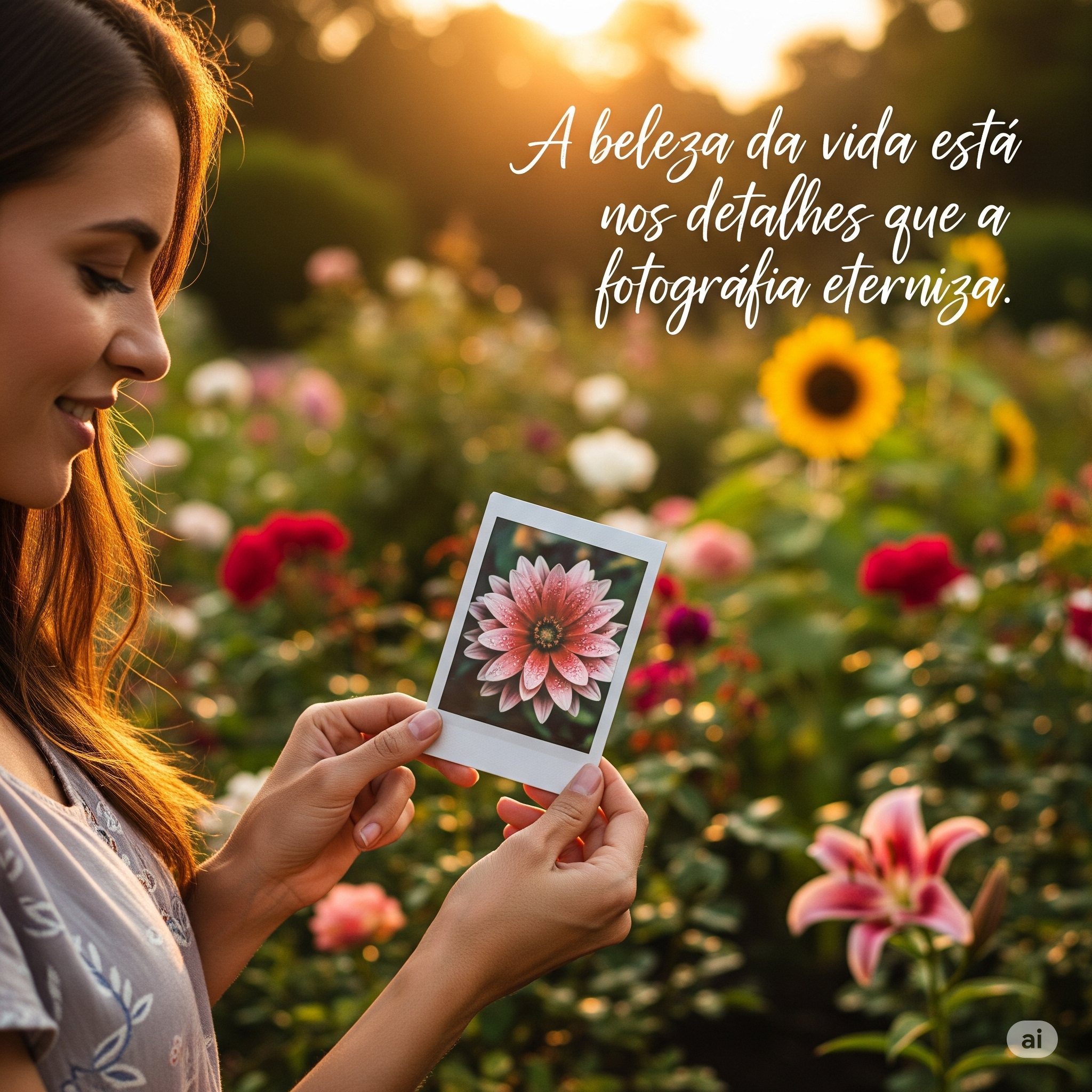 A beleza da vida está nos detalhes que a fotografia eterniza