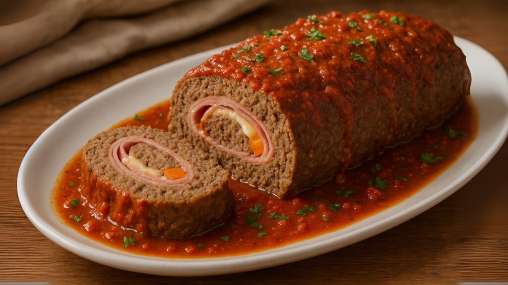 Bolo de Carne Receita Caseira de Rocambole de Carne Delicioso