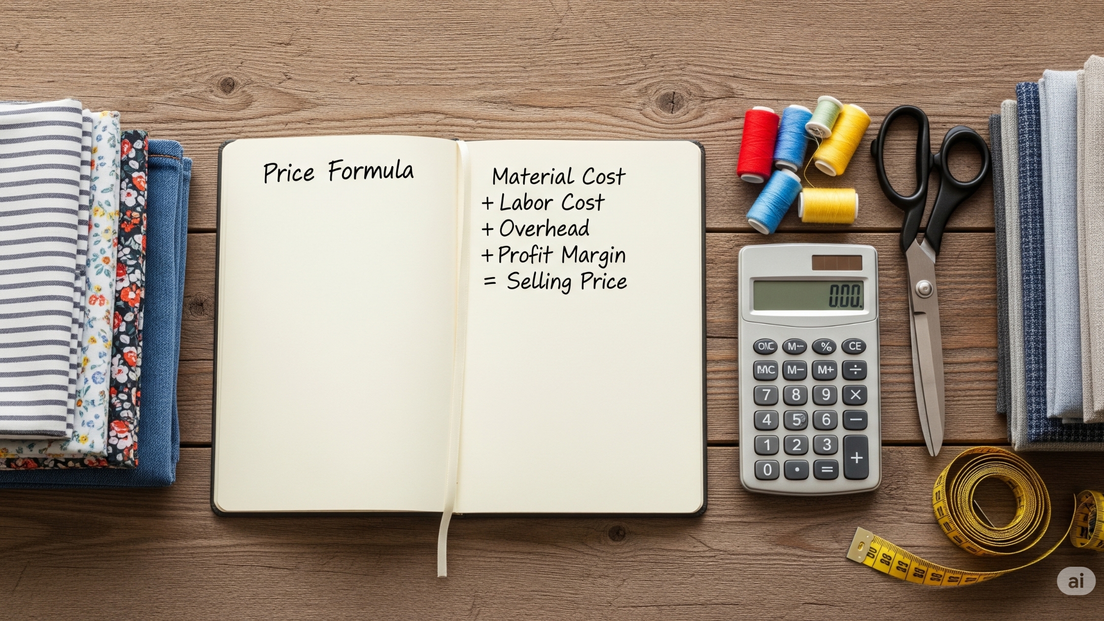 Cálculo prático para definir preços