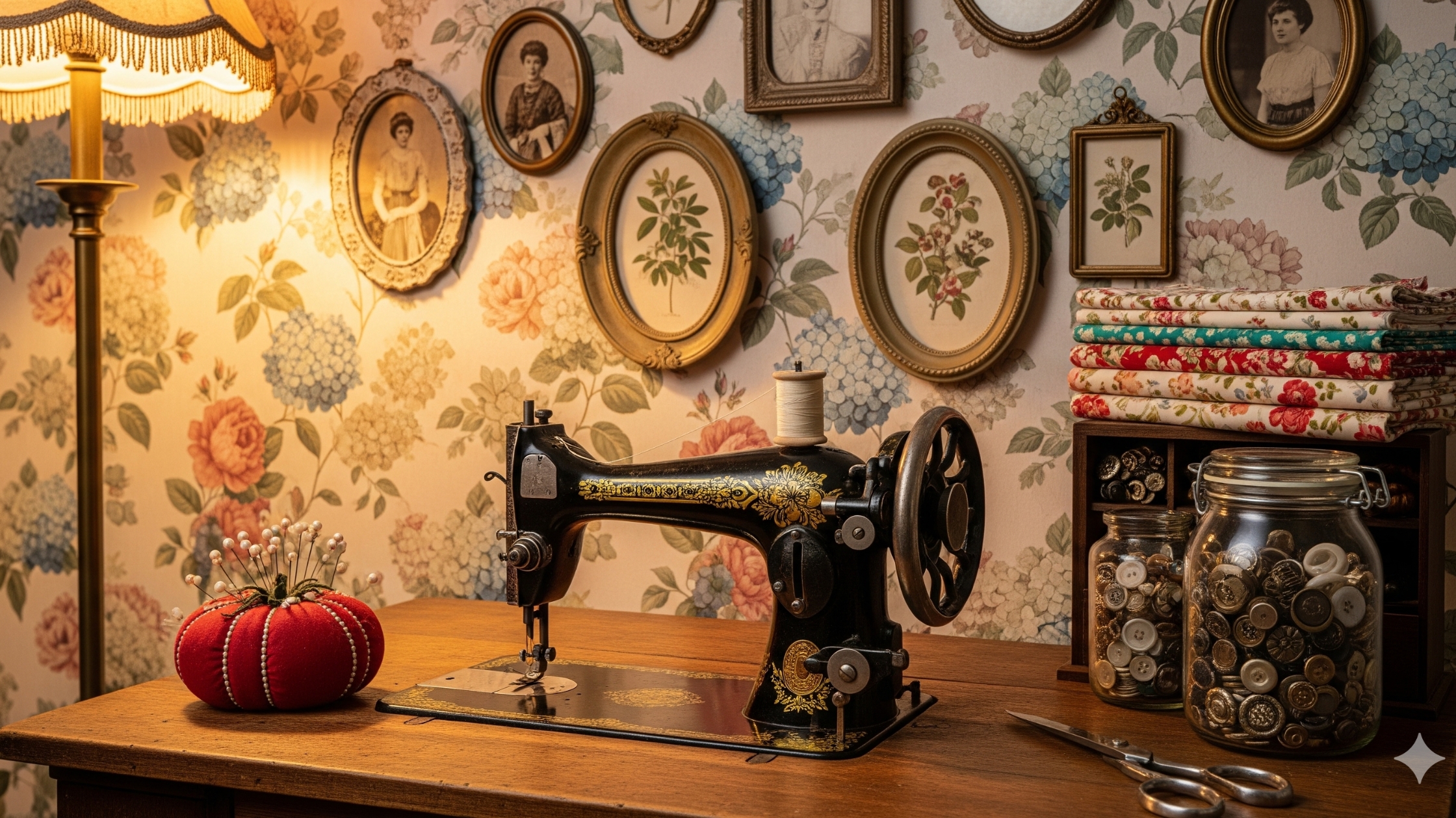 Cantinho temático vintage