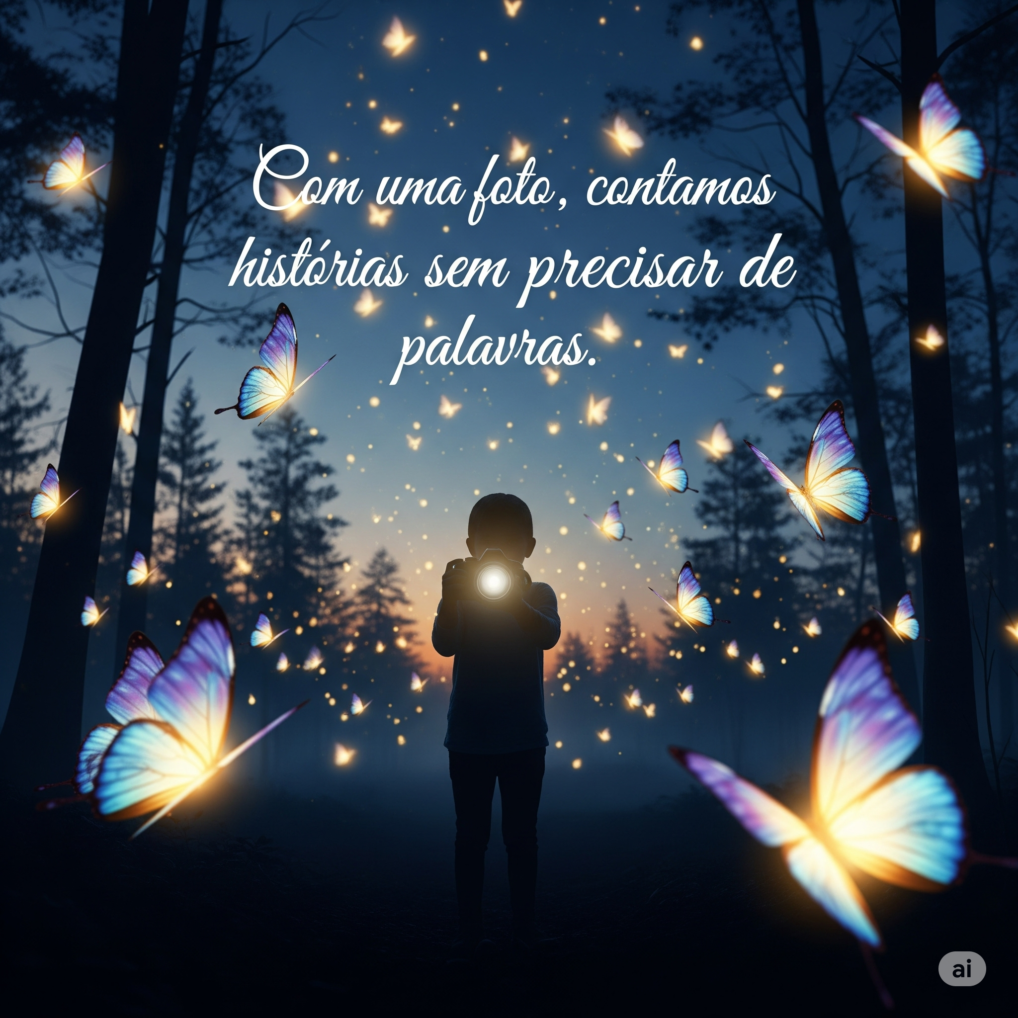 Com uma foto, contamos histórias sem precisar de palavras
