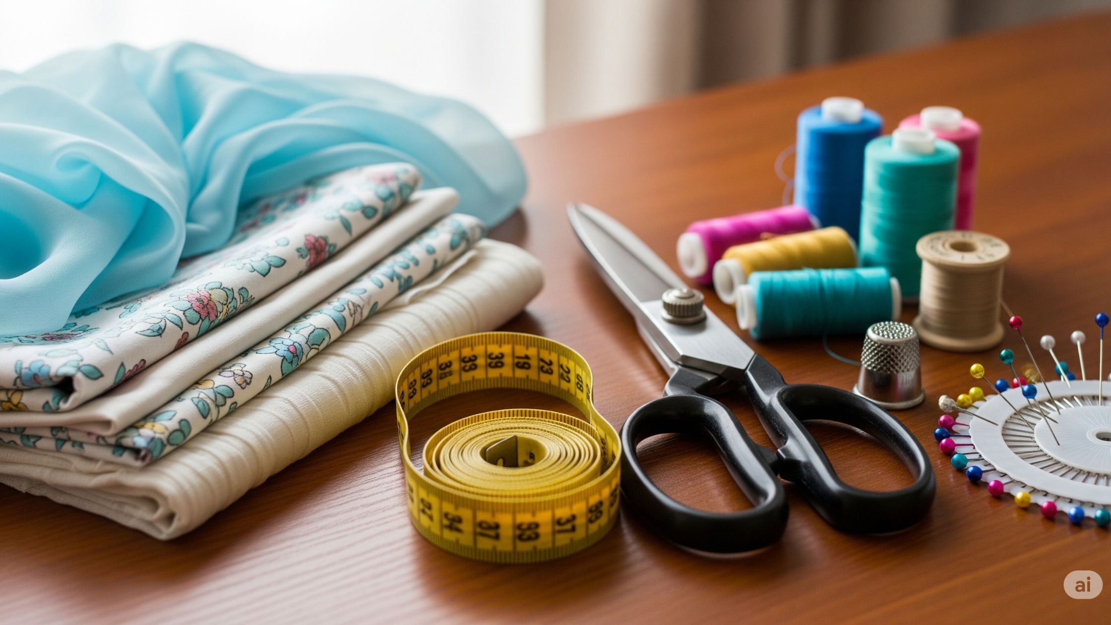 Como Costurar Babados Perfeitos_ Escolhendo o Tecido e Materiais