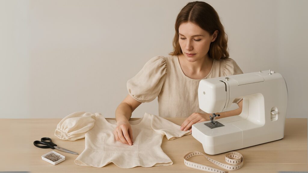 Como Costurar Blusa com Manga Bufante Guia Passo a Passo