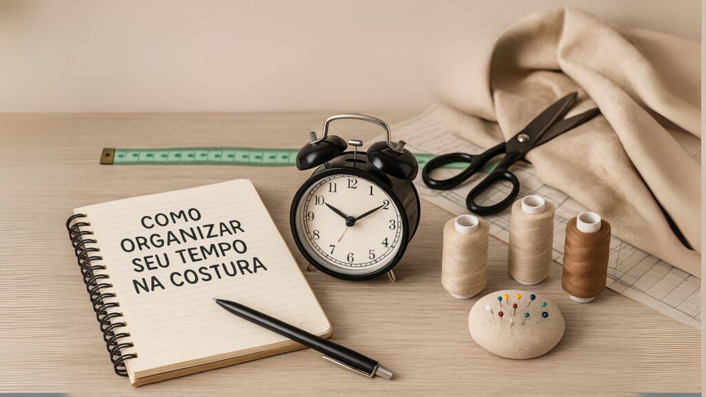 Como Organizar Seu Tempo na Costura