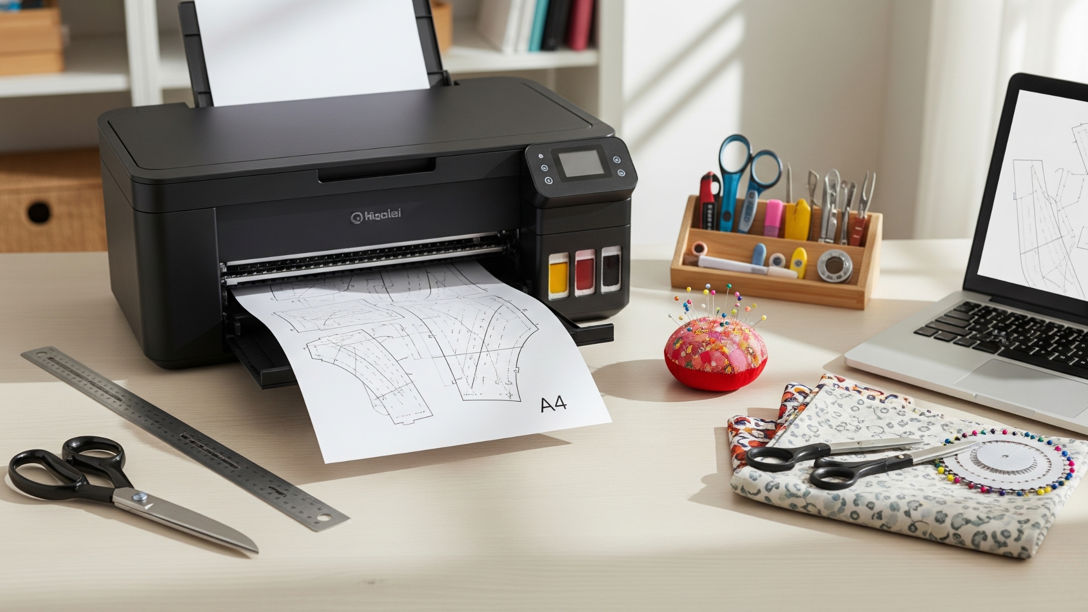 Como imprimir Molde em PDF em folha A4