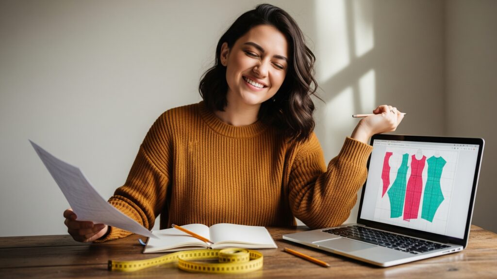 Como recebo os moldes em PDF