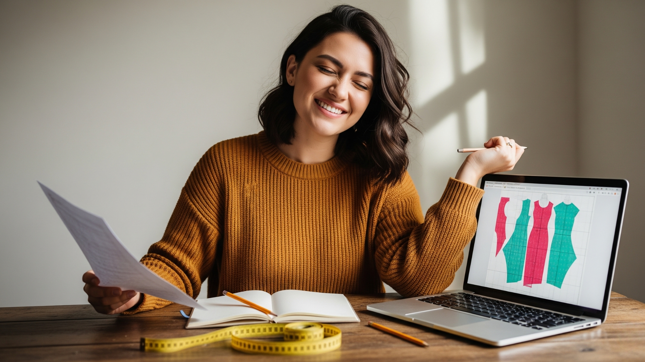 Como recebo os moldes em PDF