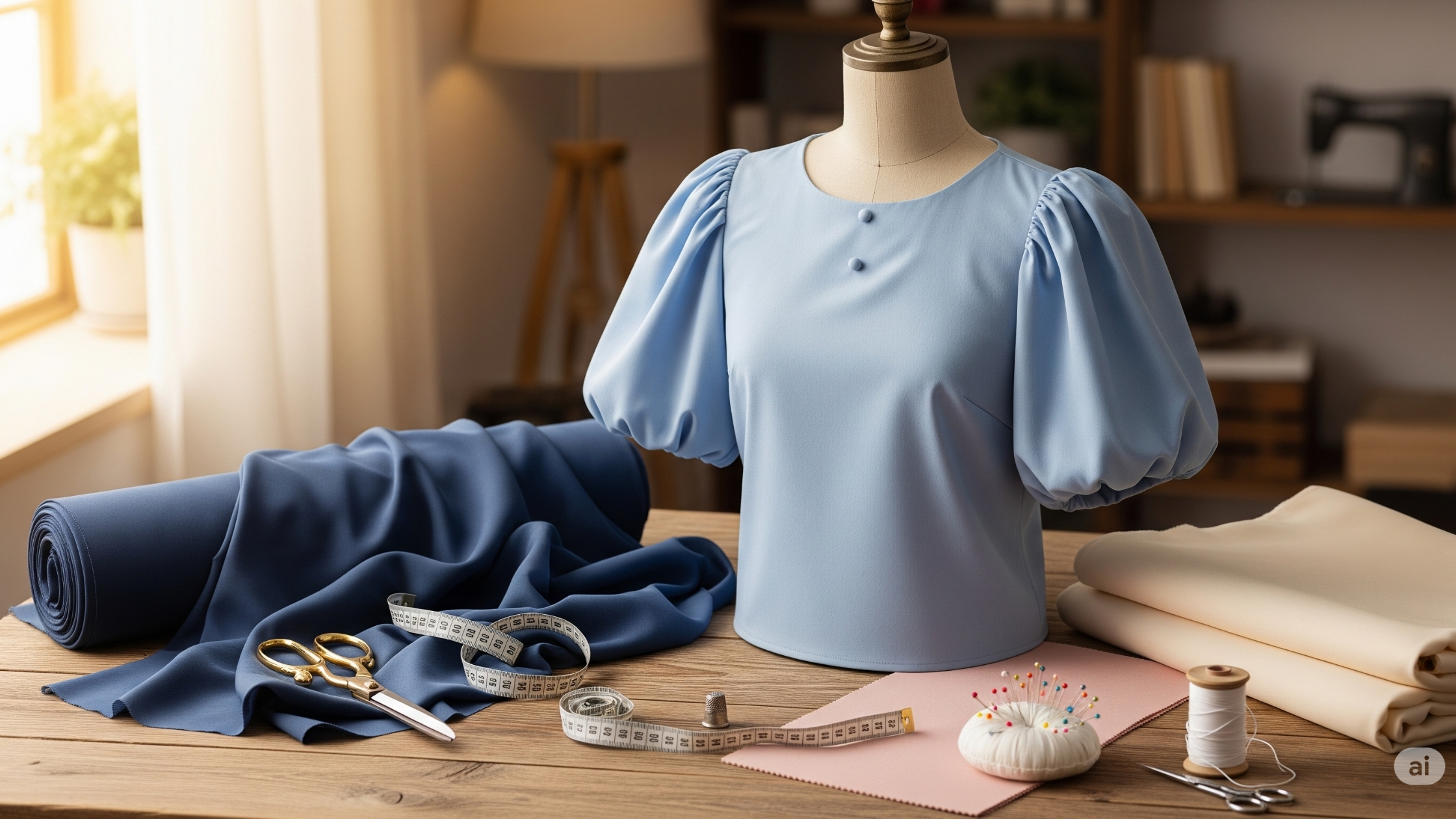 Conclusão_ Tecidos Ideais para Costurar Blusa com Manga Bufante