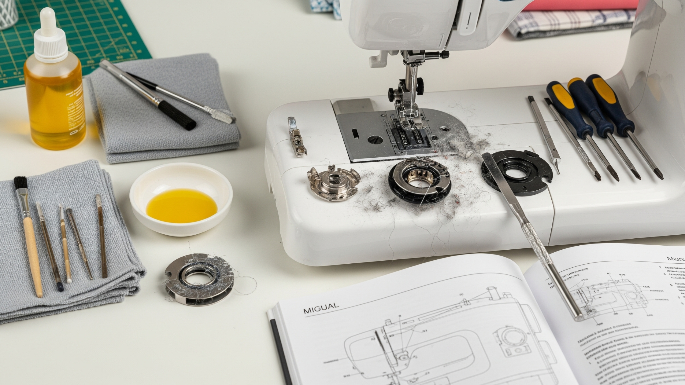 Cuidados e manutenção da sua máquina