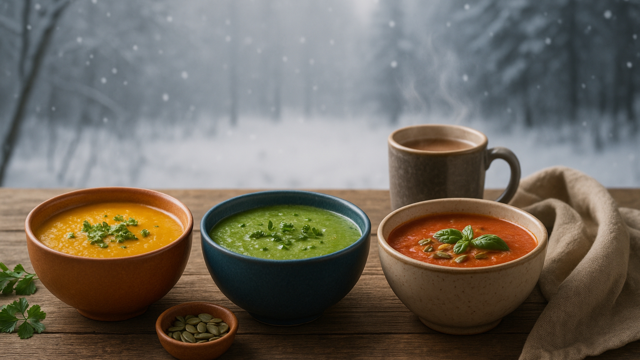 Dieta de Sopas para o Inverno Cardápio Completo de 7 Dias com Receitas e Lista de Compras