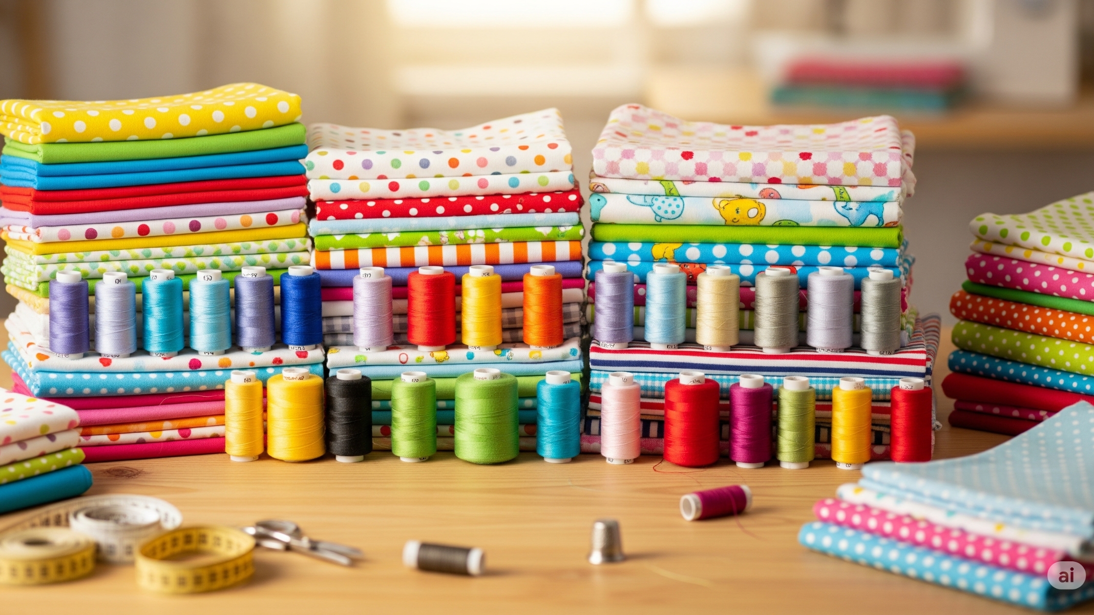 Escolha dos Tecidos e Linhas para um Acabamento de Qualidade