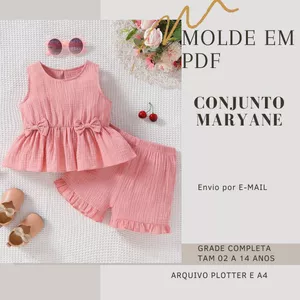 MOLDE EM PDF CONJUNTO MARYANE