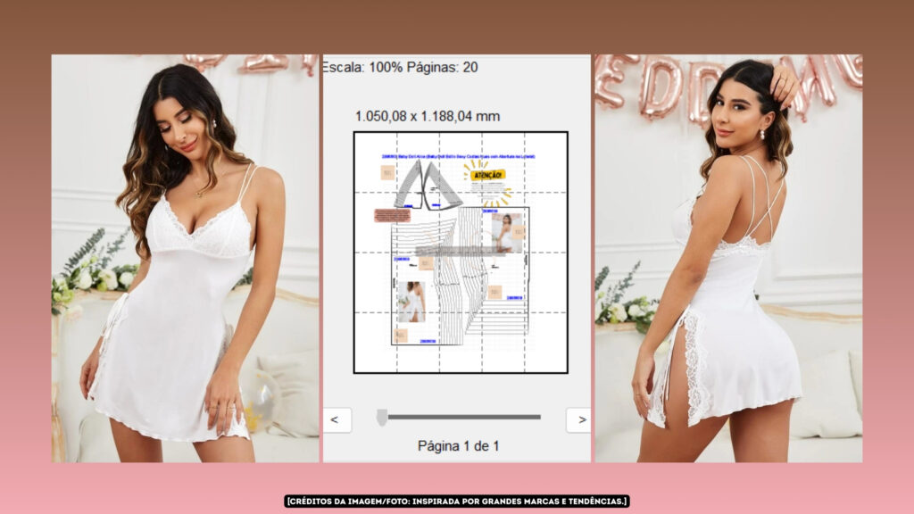 Molde em PDF - Baby Doll Alice