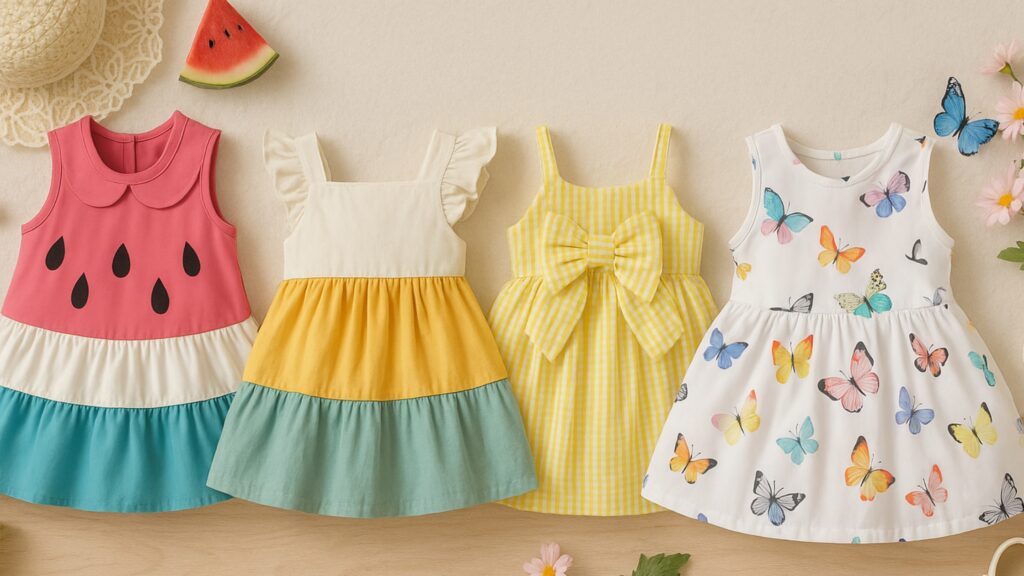 Molde em PDF Kit Vestidos Baby Costure Looks Encantadores do RN ao 24 Meses