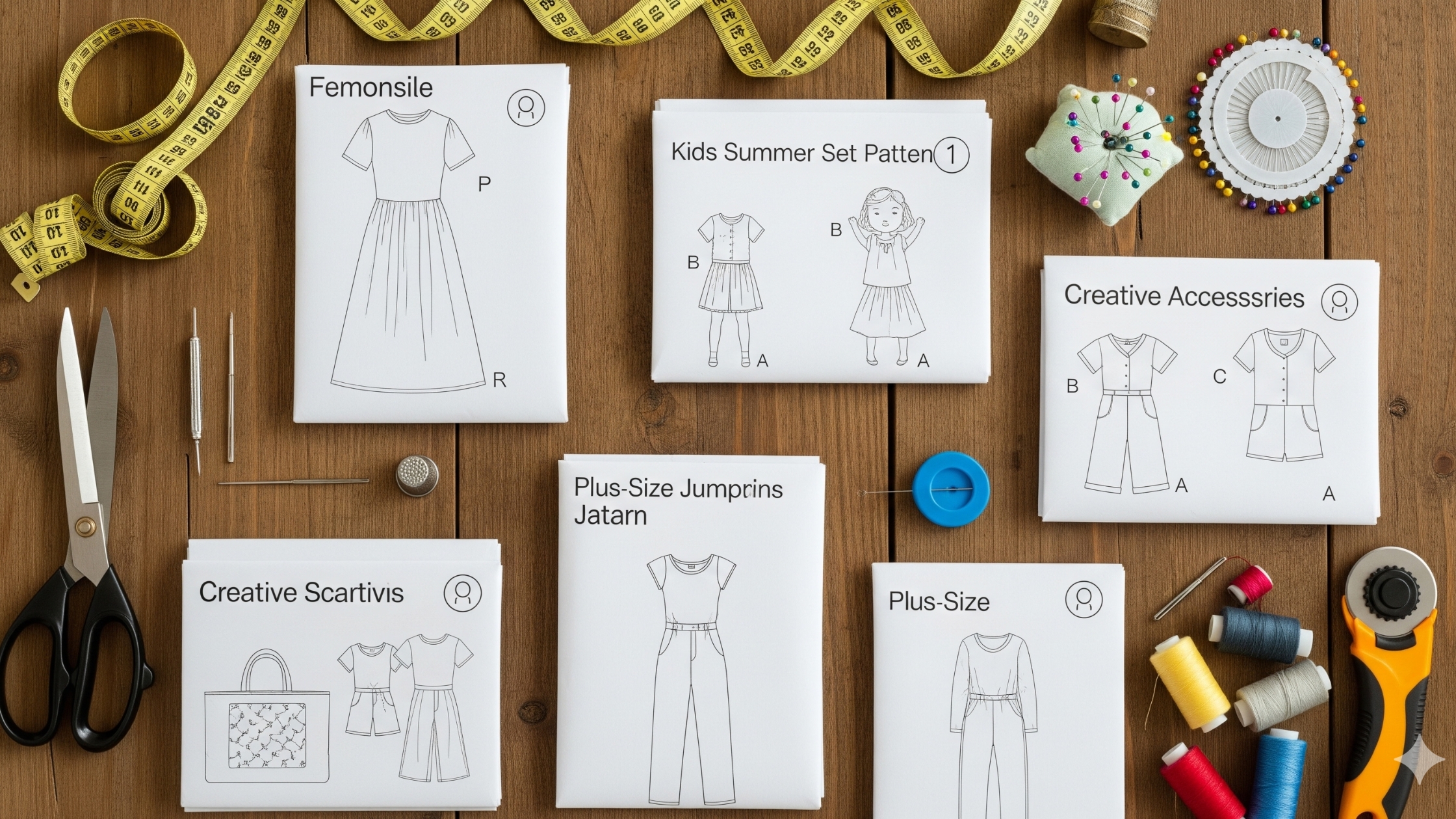 Moldes em destaque nesta campanha