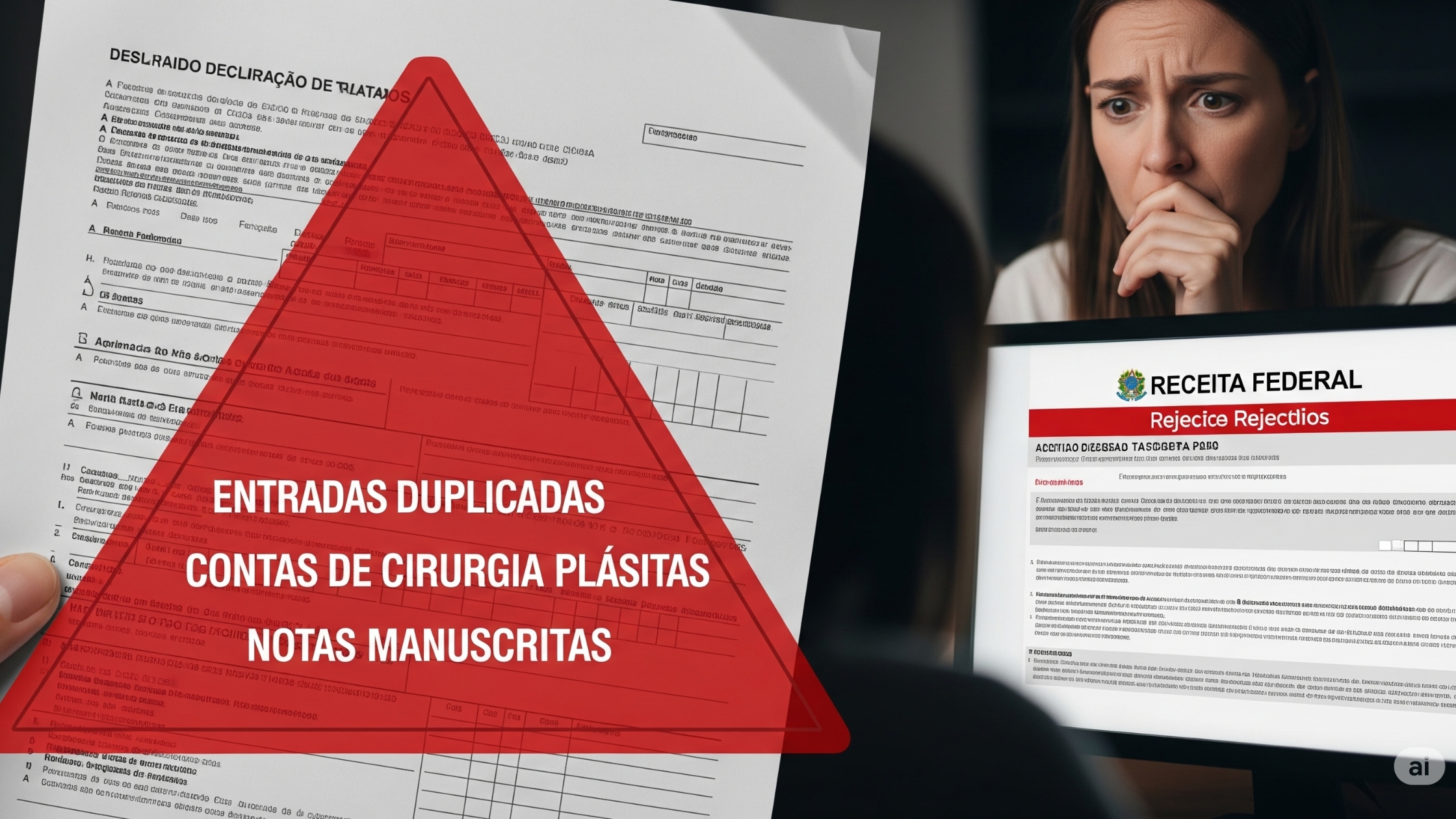 O que não fazer ao declarar despesas médicas