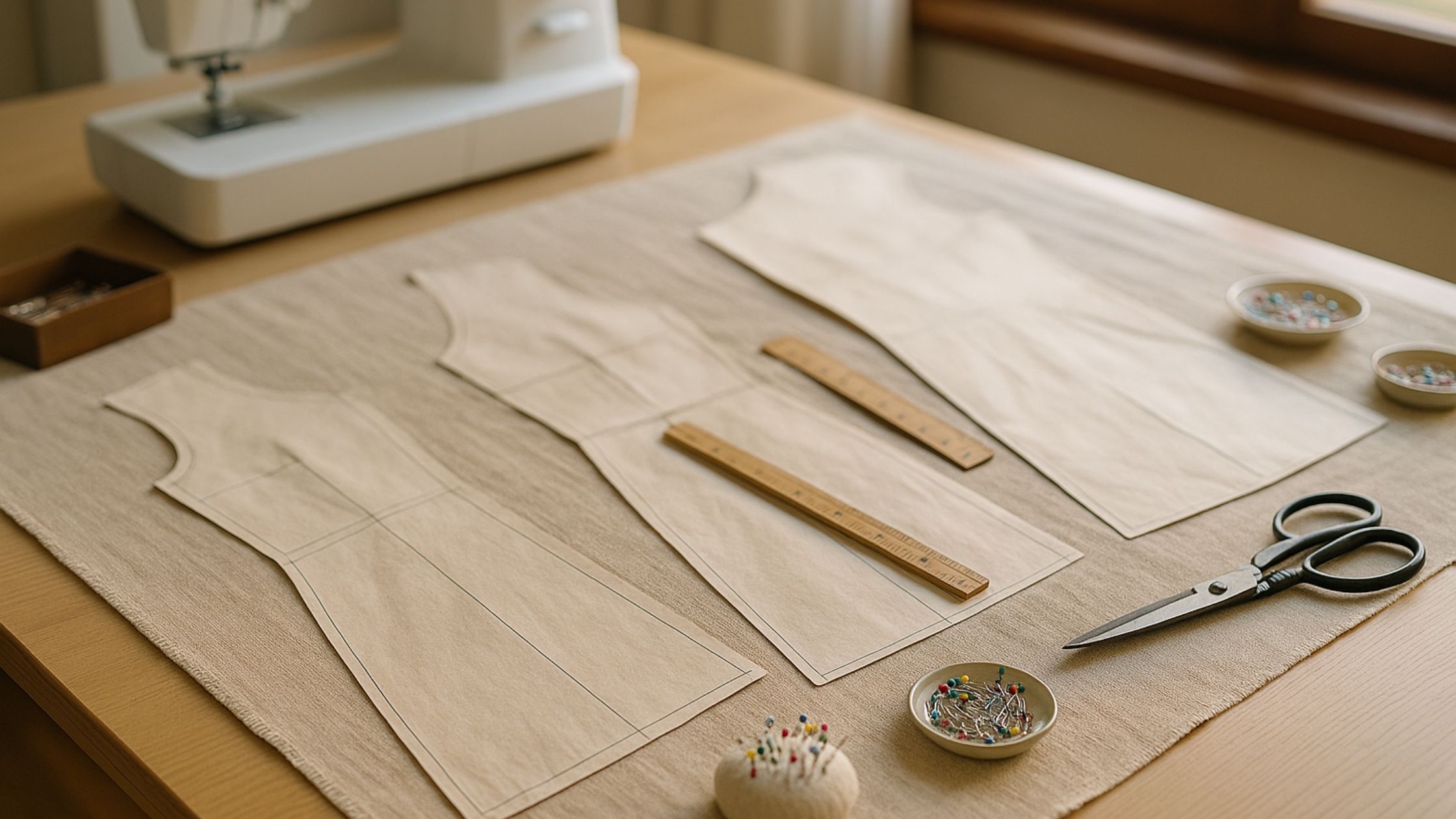 O que são moldes para roupas femininas