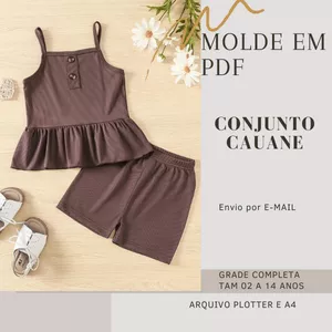 MOLDE EM PDF CONJUNTO CAUANE