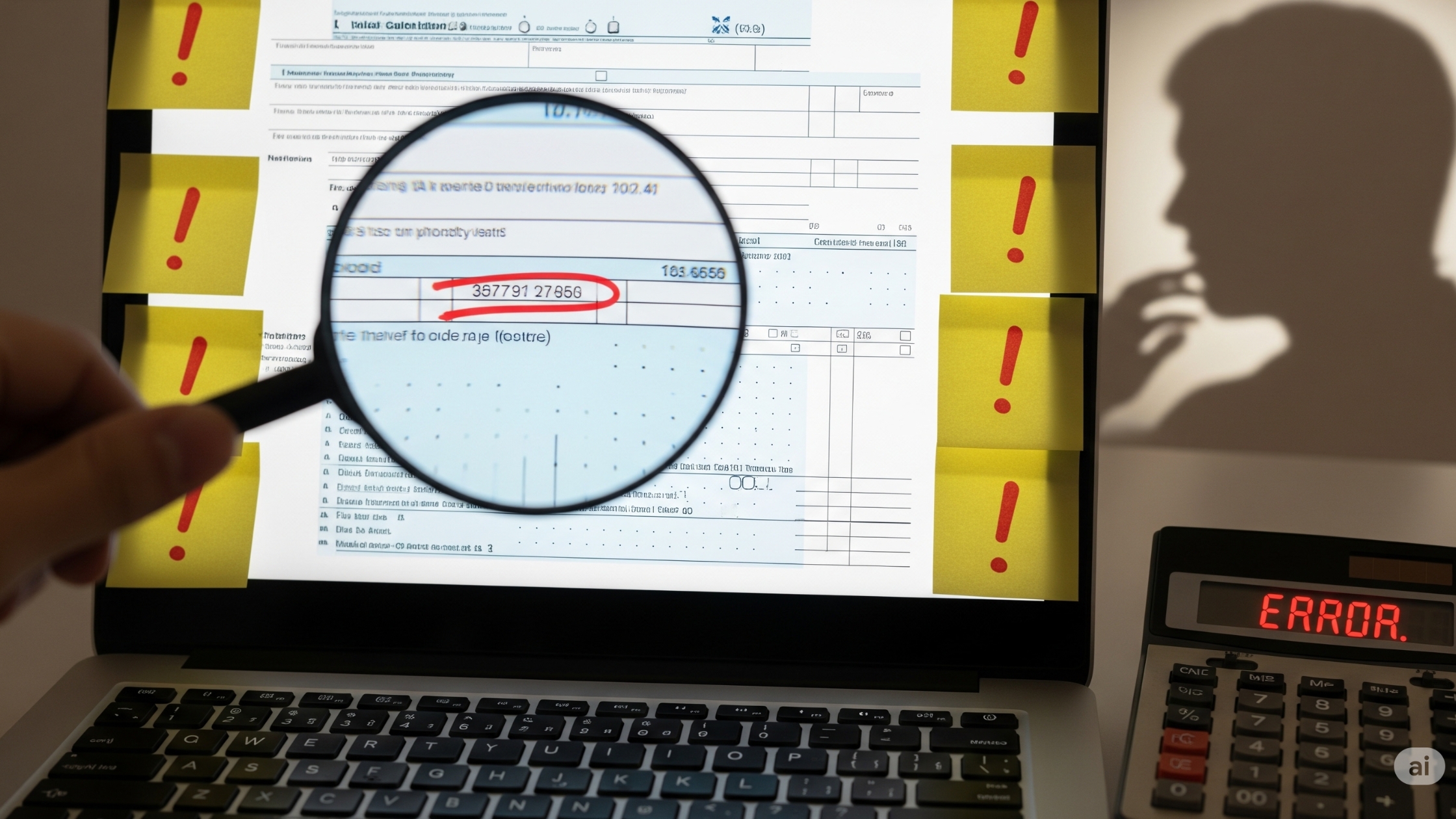 Outros Deslizes que Levam à Malha Fina