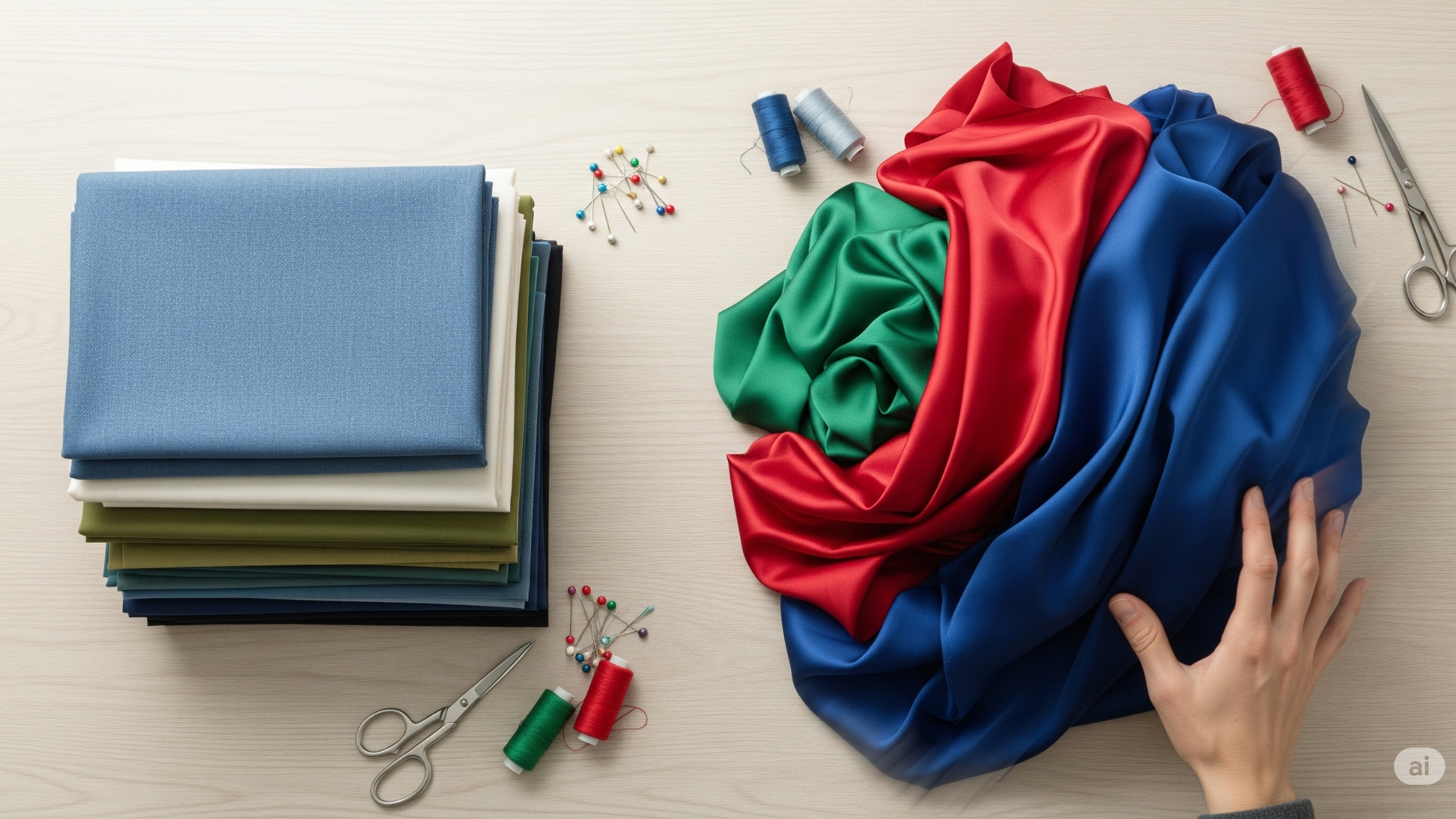 Por que evitar tecidos escorregadios no início