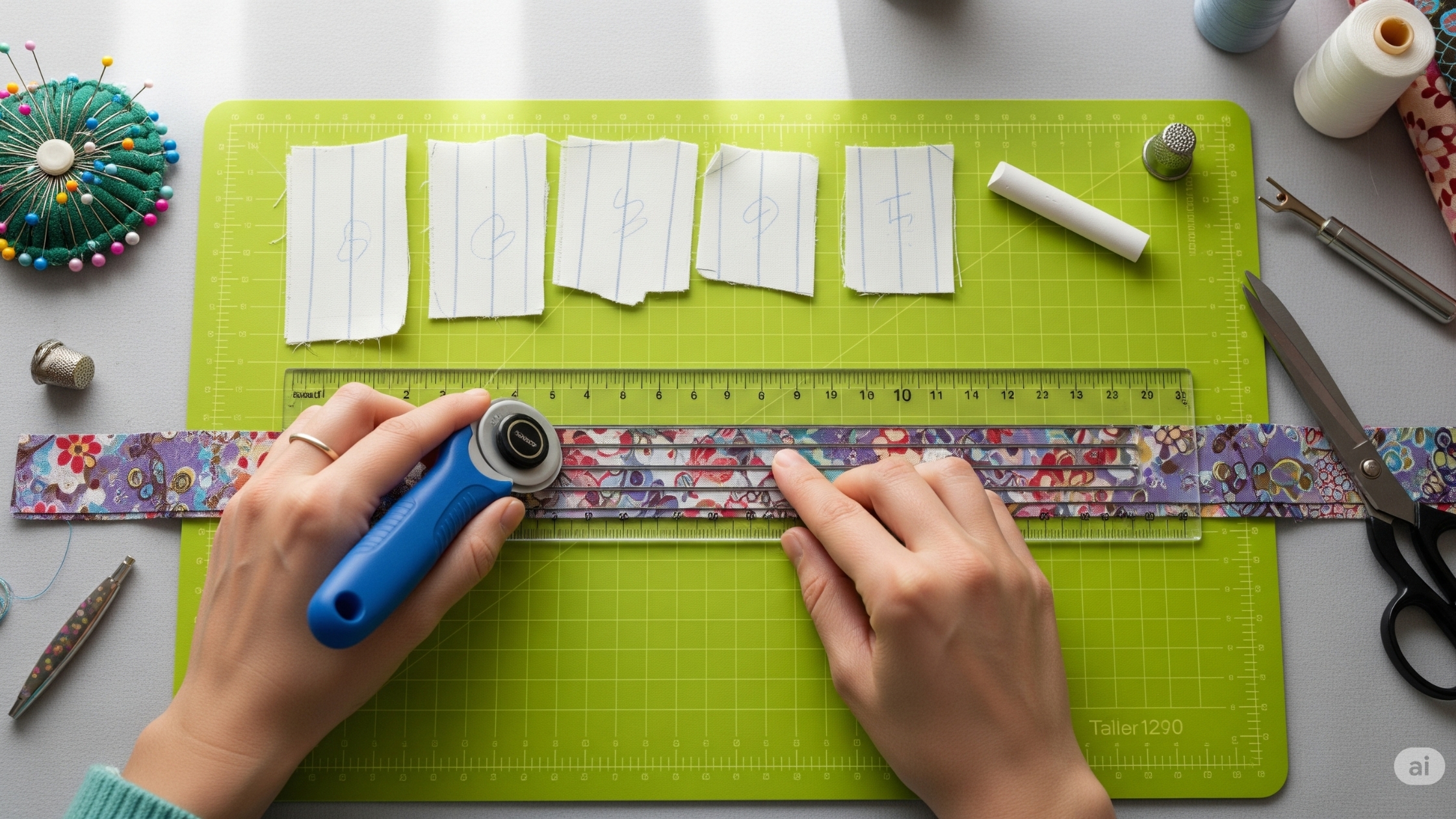 Preparando o Molde e o Corte