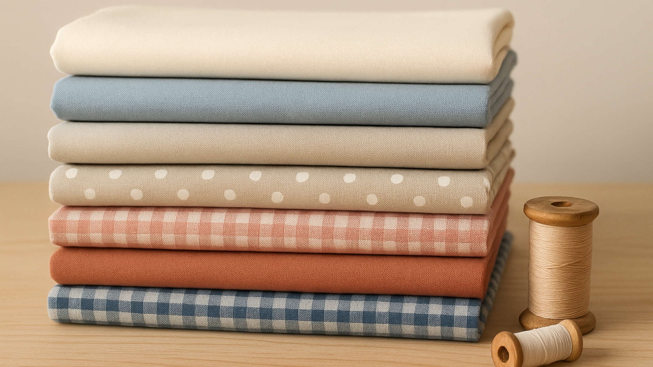 Tecidos ideais para iniciantes na costura