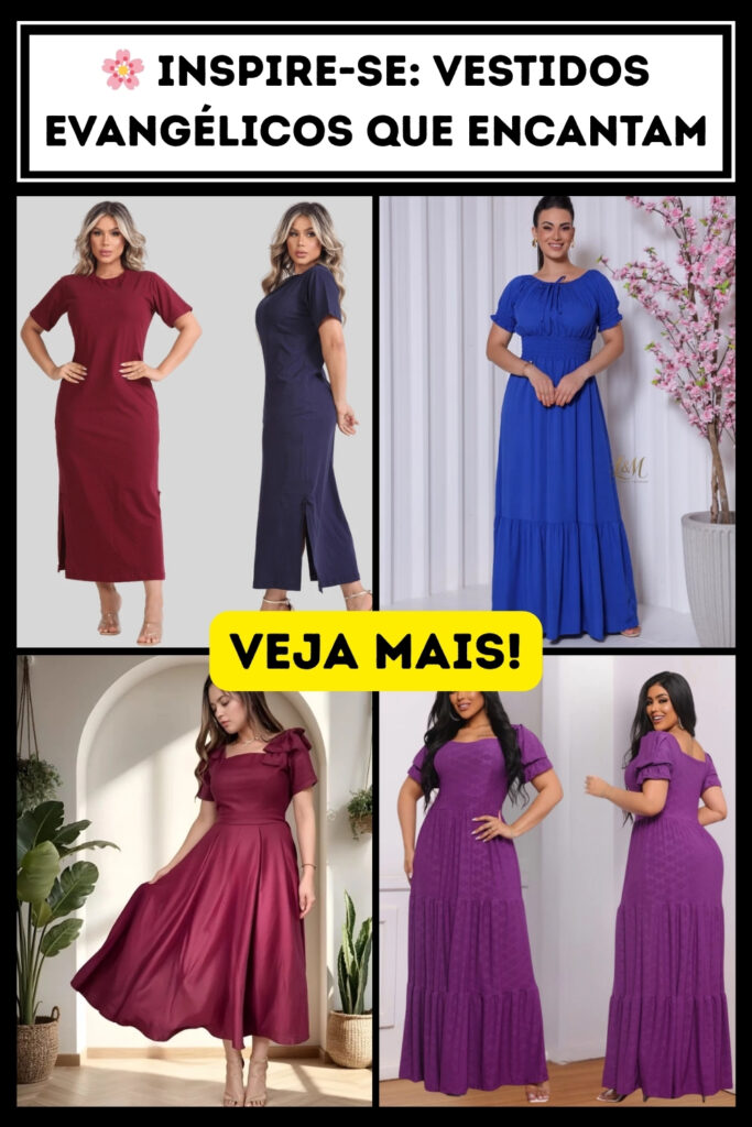 Vestidos Moda Evangélica